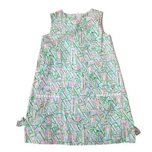 Lilly Pulitzer Small Girl's Little Lilly Guiding Light Classic Shift Dress